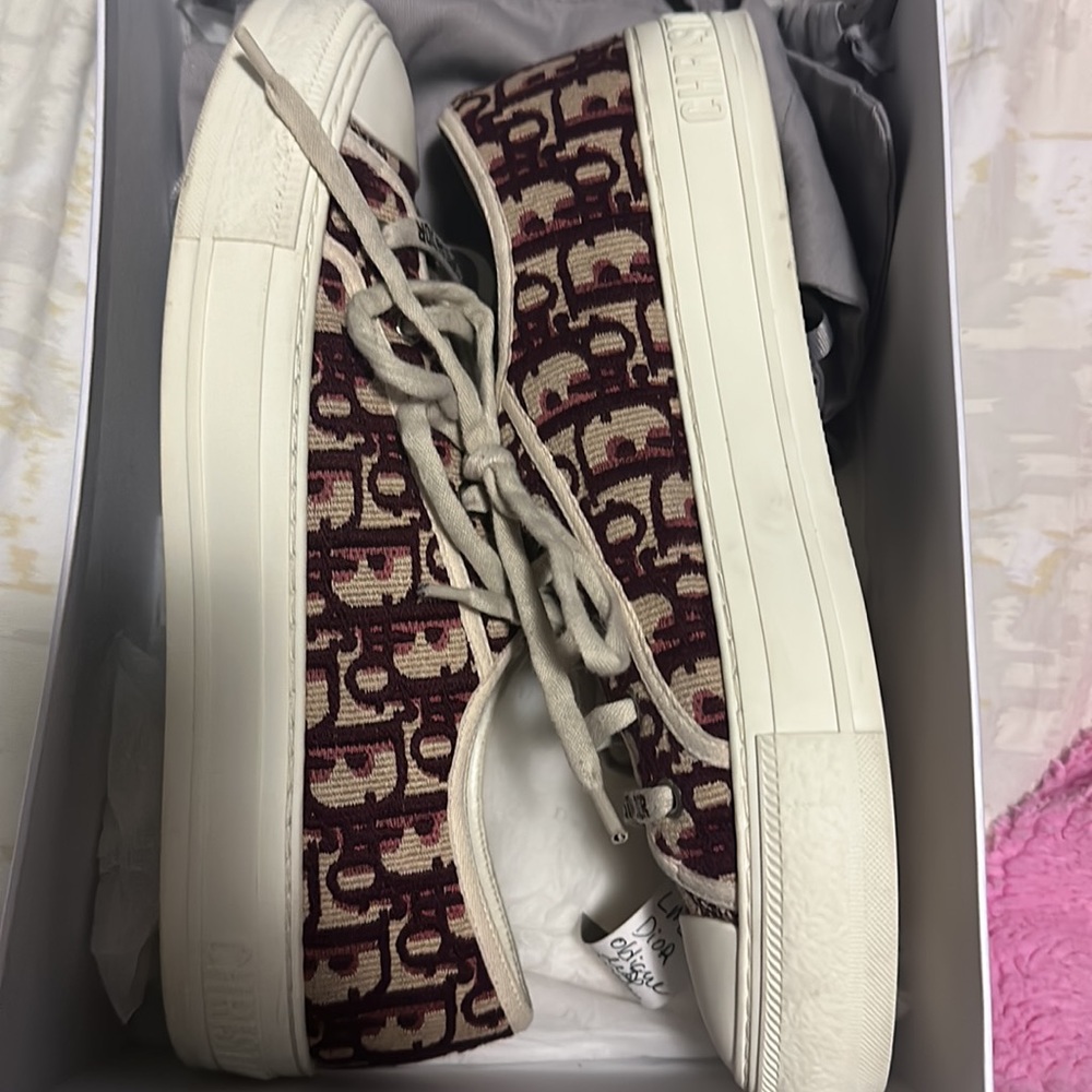 Dior Walk'n'Dior Sneakers - Deep Amaranth